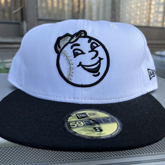 New Era MLB New York "OG Mr. Met" Mets Cap size 8 - Picture 1 of 6